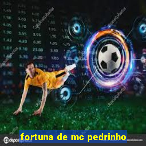 fortuna de mc pedrinho